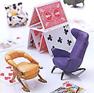 The Collectible Vanderbilt Miniature Chair is perfect for your Doll House.