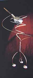 The 'Aurora Borealis' lamp is a great futuristic design!