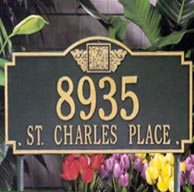 House markers for any style Home.