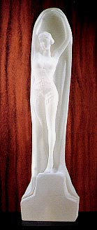 Art Glass figurines complement any dcor.